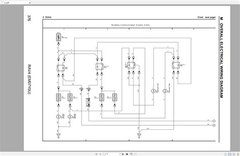Toyota RAV-4 [2008] Electrical Wiring Diagram