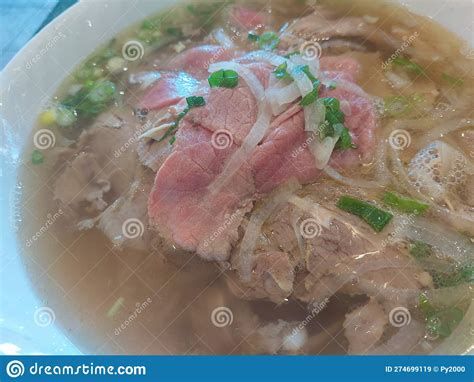 Vietnamese Pho Noodle Soup Stock Image Image Of Meal 274699119