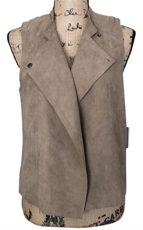 Faux Suede Vest Jack By Bb Dakota Light Brown Peacoat Jackets