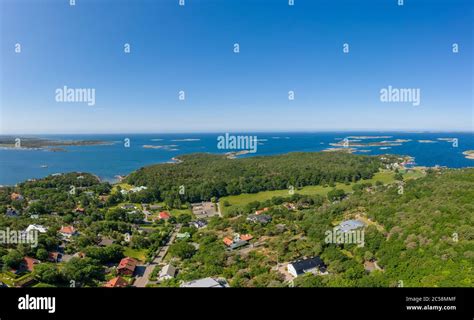 Saro Island And Town In Sweden Stock Photo Alamy