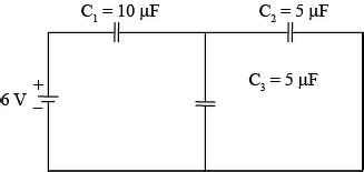 Three Capacitors C C And C Are Connected To A V Battery As Shown In