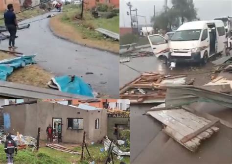 Watch Tornado Leaves A Trail Of Destruction In Kzn