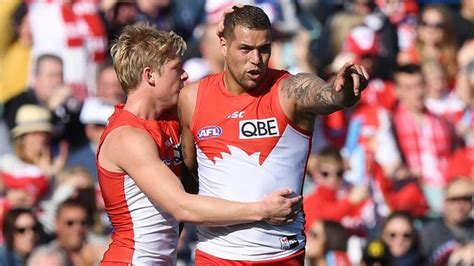 Sydney Swans V Adelaide Crows Lance Franklin Coleman Medal