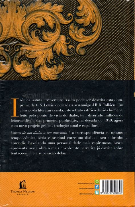 Cartas De Um Diabo A Seu Aprendiz C S Lewis