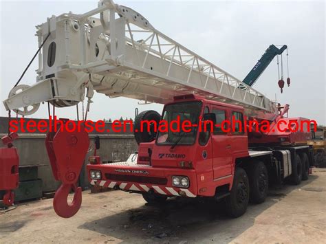 Tadano Tg500e Japan Used Original Tadano Wheel Crane 50 Ton Mobile