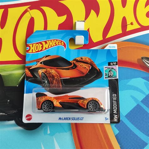 Resorak Hot Wheels pomarańczowy McLaren Solus GT HTD14 HW Modified Mattel Wejherowo Kup
