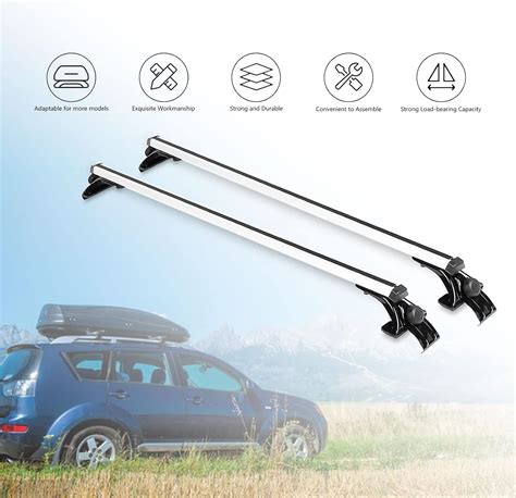 Buy Tbvechi Roof Rack Car Top Roof Rack Cross Bar Luggage Carrier