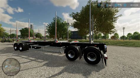 Timber Trailer V2 0 2 FS22 Mod Farming Simulator 22 Mod