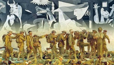 depictions  war  famous artists    thecollector