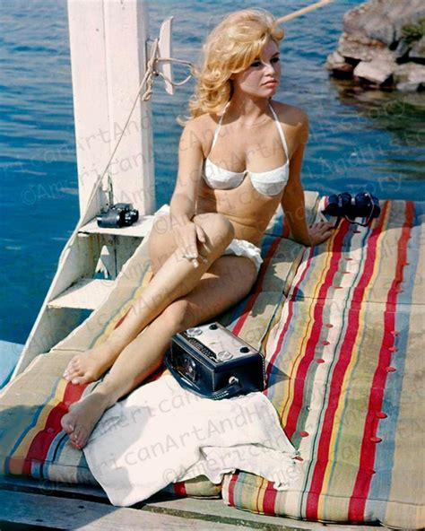 Brigitte Bardot In A Vintage Scene In Her Bikini Etsy Uk