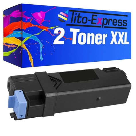 Tito Express Platinumserie Tonerpatrone 2er Set Toner Ersetzt Dell