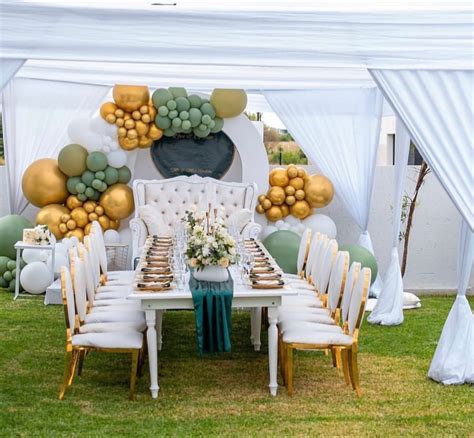 Outdoor uganda birthday party table setup | Wedding planning decor ...