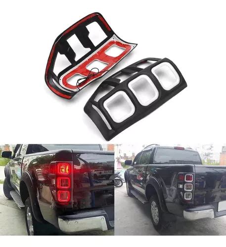 Protector Calaveras Led Ford Ranger Luz Led T6 T7 2012 2019 Meses Sin