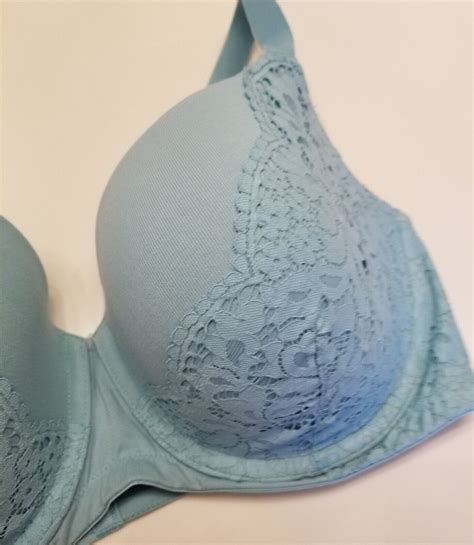 Ambrielle Bra Size 40d Full Figure Lace Sides Plunge Underwire Sexy Ebay