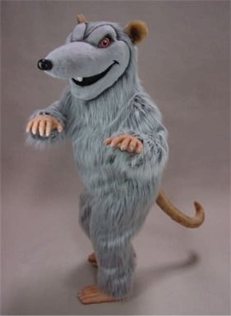 Scary Rat Mascot Costume Rat Mascot Costume