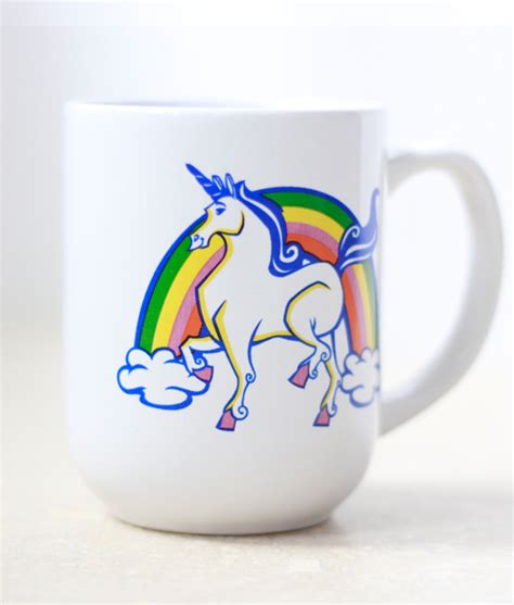 Unicorn And Rainbow Mug Mogobox