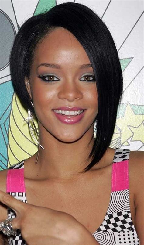 Rihanna Hairstyles Lob Bob Hairstyles Celebrity Bobs Hairstyles