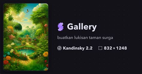 Buatkan Lukisan Taman Surga Gallery