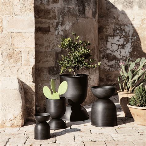 Ferm Living Hourglass Plant Pot Ambientedirect