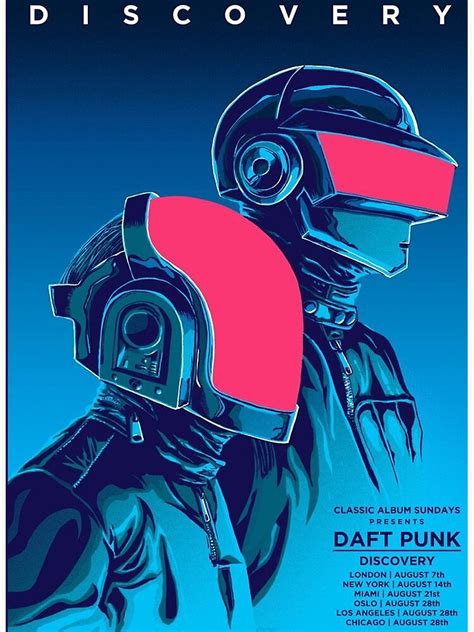 "Discovery - Daft Punk " Poster for Sale by joanebelin | Redbubble