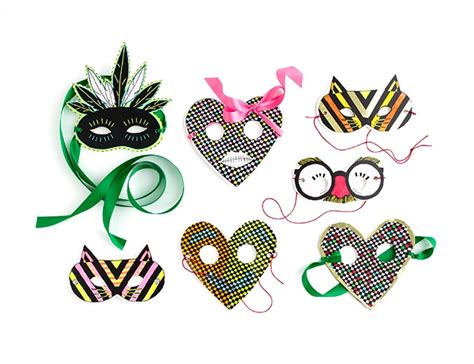 Mask Party! - sweet and easy creative masks for a party | Mask party, Diy mask, Mask for kids