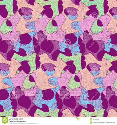 Colorful Purple and Green Digital Art Abstract Backgroud Stock Illustration - Illustration of ...