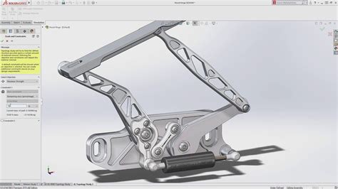 SOLIDWORKS SIMULATION ESTUDIO DE TOPOLOGÍA SolidServicios