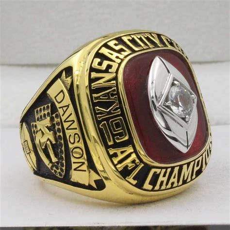 1966 Kansas City Chiefs AFL Championship Ring – Best Championship Rings ...