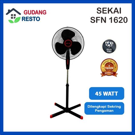 Jual Sekai Sfn Kipas Angin Inch Berdiri Lantai Stand Fan