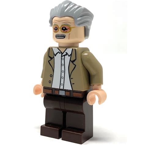 Stan Lee Custom Lego Marvel Minifigure Lego Marvel Custom Lego Lego