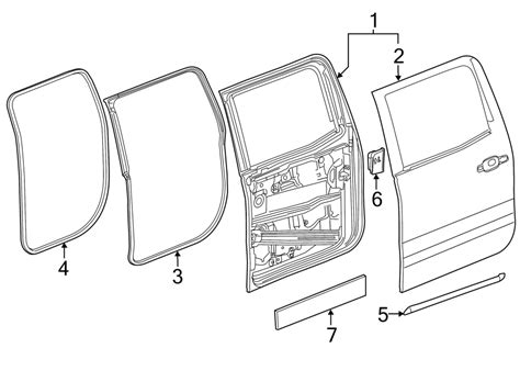 Chevy Silverado Door Parts Diagram Chevy Silverado Door