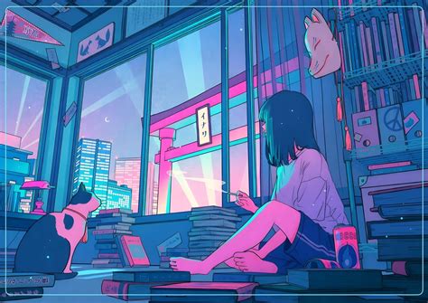 Japanese Anime Aesthetic Desktop Wallpapers - Top Free Japanese Anime ...