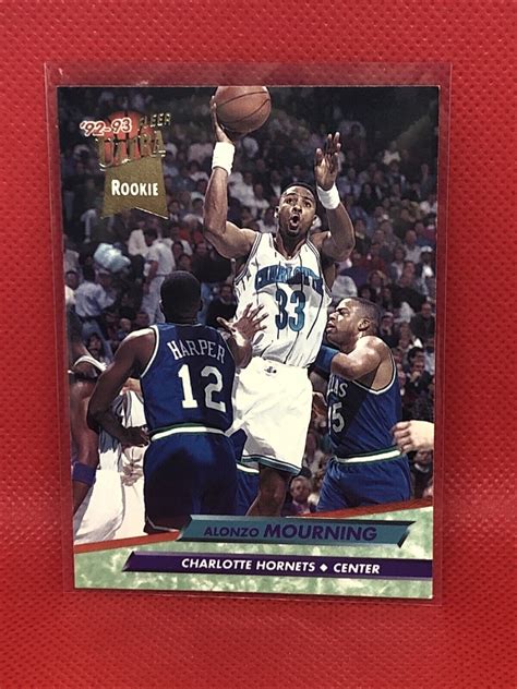 1992 93 Fleer Ultra 234 Alonzo Mourning RC For Sale Online EBay