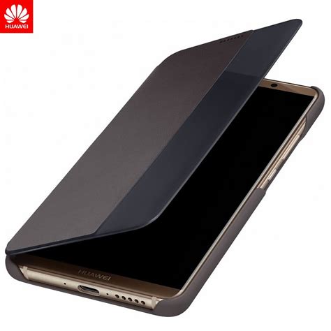 Husa Originala Huawei P20 Lite Flip Cover Black Livrare 24h