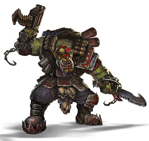 Ork Kommandos Art By Diego Gisbert Llorens 40k Gallery