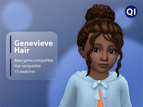 The Sims Resource Genevieve Hair