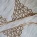 Rhinestone Crystal Bra Chain Set Luxurious Lingerie Lux Partywear Etsy