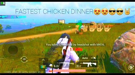 Fastest Winner Chicken Dinner Win Every Match Pubg Mobile How To