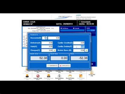 Sistema Gesp Pdv Ponto De Venda Frente De Loja Youtube