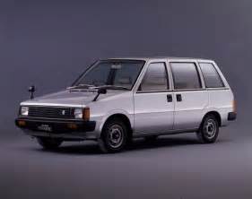 Nissan Prairie I M10 1982 1988 Compact Mpv Outstanding Cars