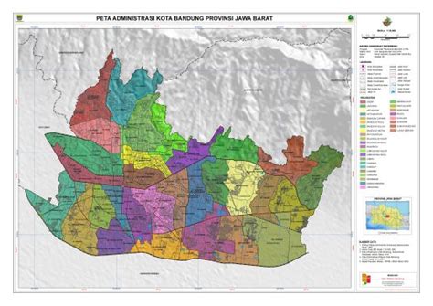 Gambar Peta Kota Bandung