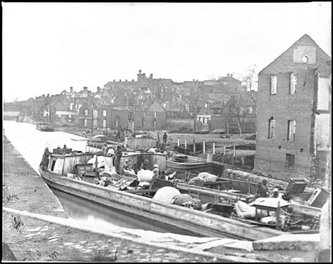 Historical Photos American Civil War Big Cannon Barges