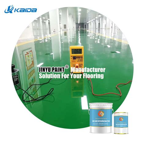 E Anti Static Self Leveling Epoxy Floor Top Coating Epoxy Floor