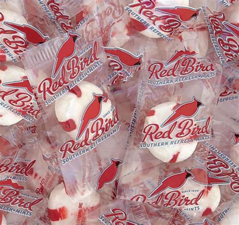 Red Bird Soft Peppermint Candy Puff Mints Bulk