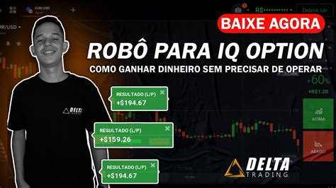 OPÇÕES BINÁRIAS Robô para Iq option automatizador de Sinais YouTube