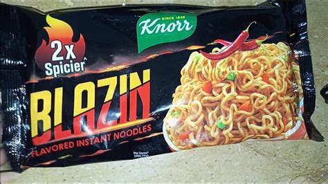 KNORR BLAZING HOT NOODLES Knorr Noodles New Flavour YouTube