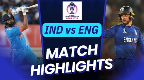 India Vs England Highlights Ind Vs Eng Match Highlights Ind Vs Eng