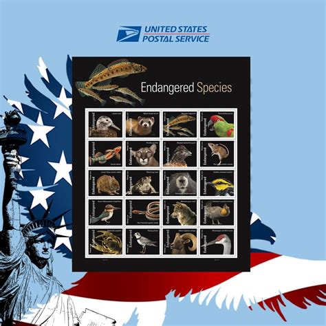 2023 Endangered Species - US-Stamps