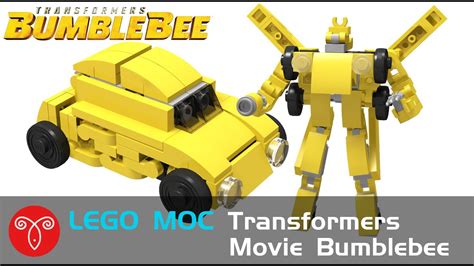 Lego Transformers Bumblebee Movie Bumblebee Beetle Version Moc Instruction Mini Mecha Youtube