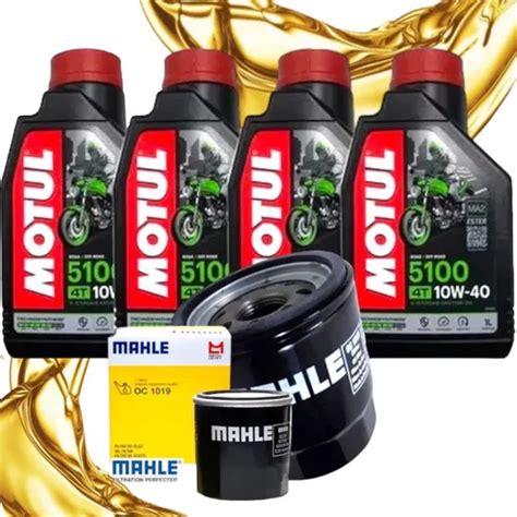 Kit Troca De Leo Motul Kawasaki Zx R Z Z Versys Parcelamento